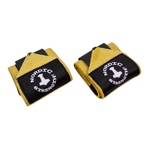 Håndledsstøtte sæt - Gul/Beige