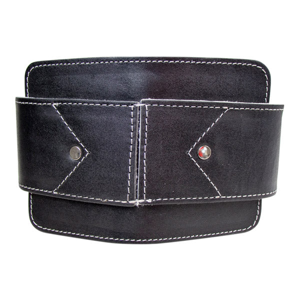 Læder dipbælte med rygstøtte