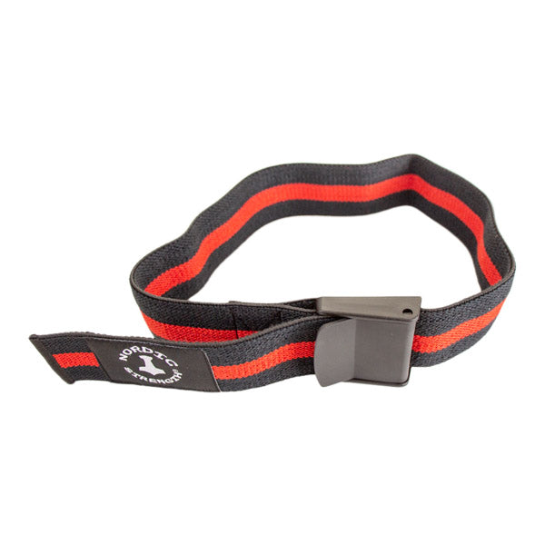 Rød/Sort okklusionsbånd - Til okklusionstræning af benene (2 stk)