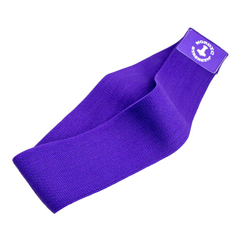 Booty Band hård/lilla - Hip circle i bomuld/elastan