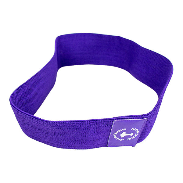 Booty Band hård/lilla - Hip circle i bomuld/elastan