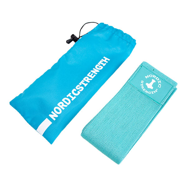 Booty Band mellem/turkis - Hip circle i bomuld/elastan