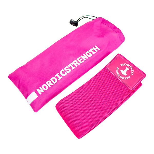 Booty Band let/pink - Hip circle i bomuld/elastan