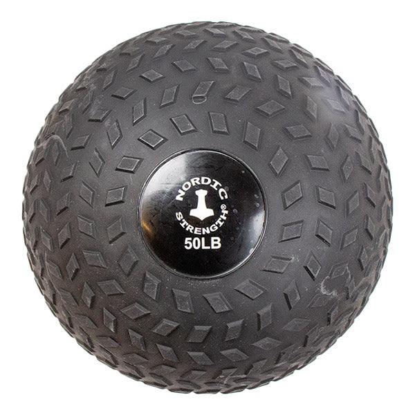 Slammerball 50 lbs - Nordic Strength Black