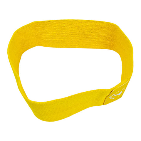 Booty Band ekstra let/gul - Hip circle i bomuld/elastan