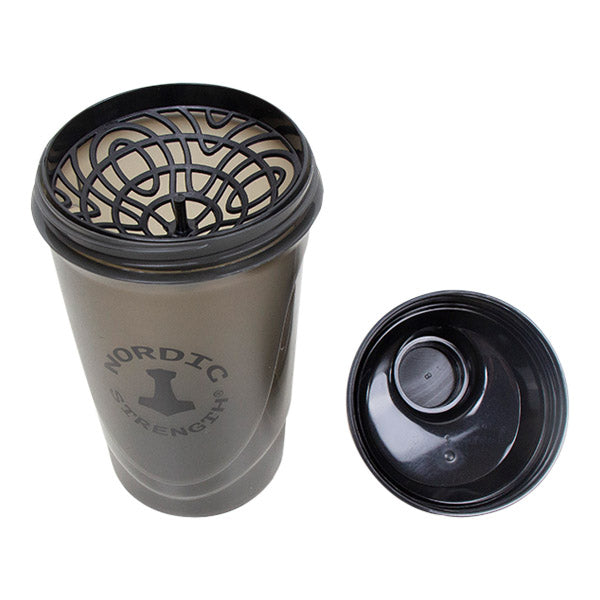 Shaker til proteinpulver og lign. - Sort