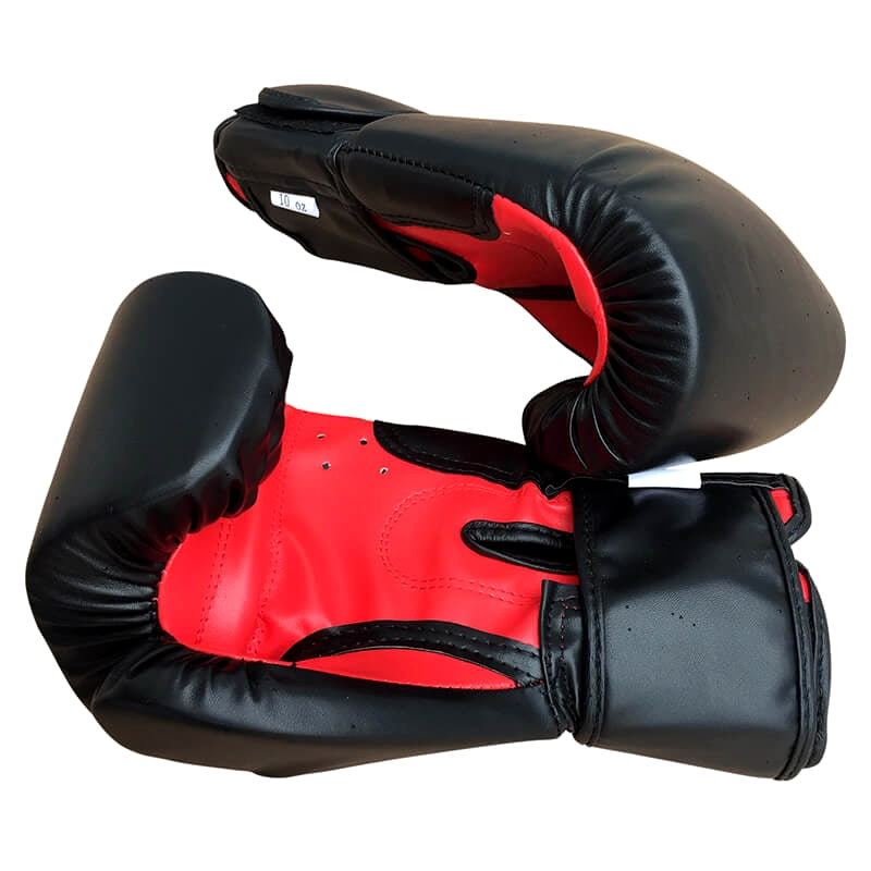 Boksehandsker sort/rød (8 OZ - 16 OZ)