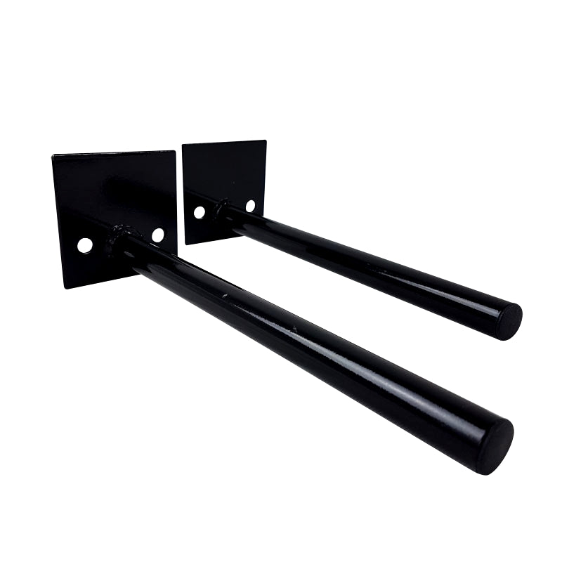 Vægophæng til træningsmåtter (sæt med 2 stænger)