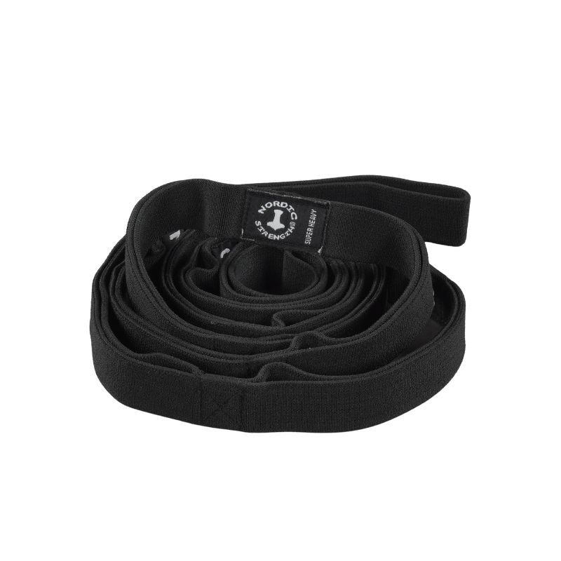 Yoga Stretch Band (Ekstra hård/Sort)