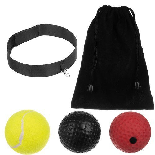 Refleks boksebold (med 3 bolde)