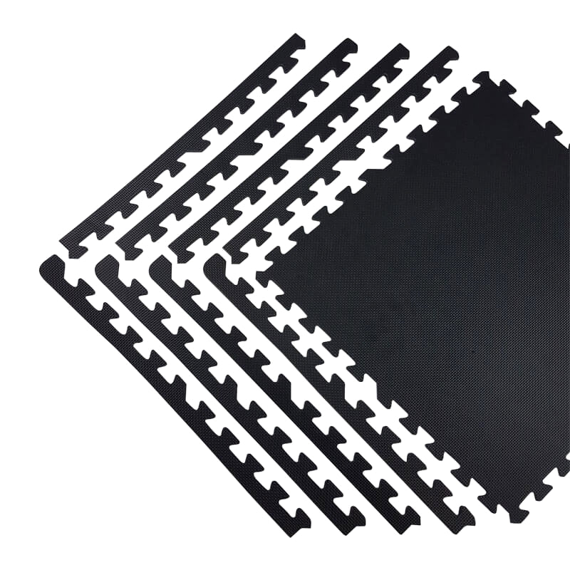 Fitnessgulv Basic (sæt med 4)