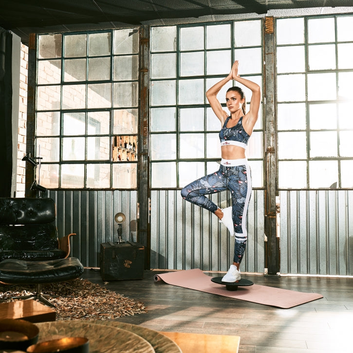 TPE yogamåtte Pink (6 mm)