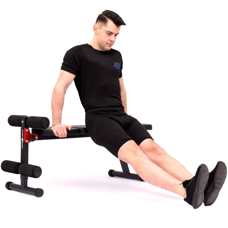 Home 2 i 1 Flad og mavetrænings bænk