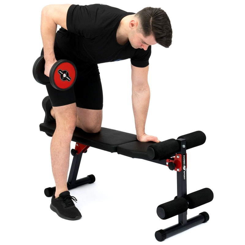 Home 2 i 1 Flad og mavetrænings bænk