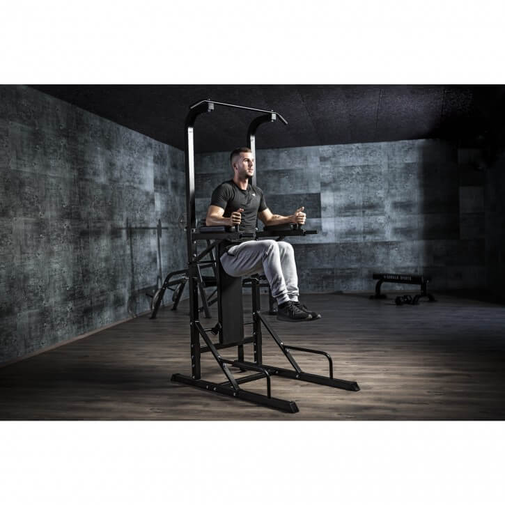 Multistation med træningsbænk