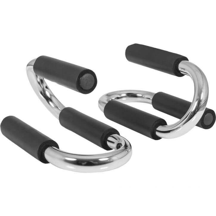 Push up stand bars i krom