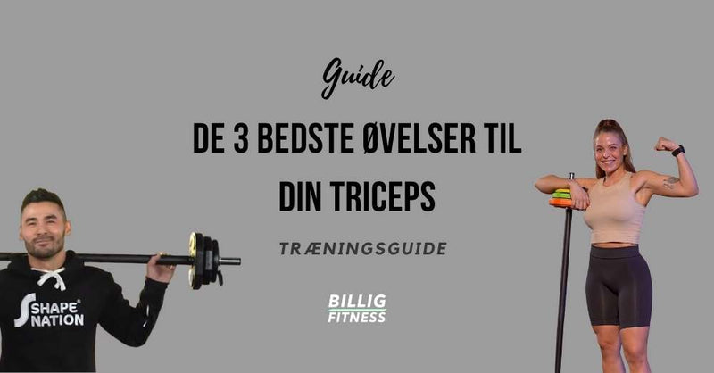 Triceps øvelser - Få større arme med denne guide