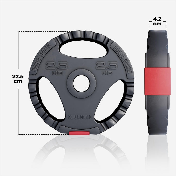 100 kg vægtstangsæt (30 mm) GRIP