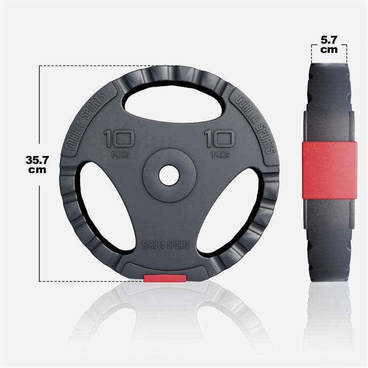 100 kg vægtstangsæt (30 mm) GRIP
