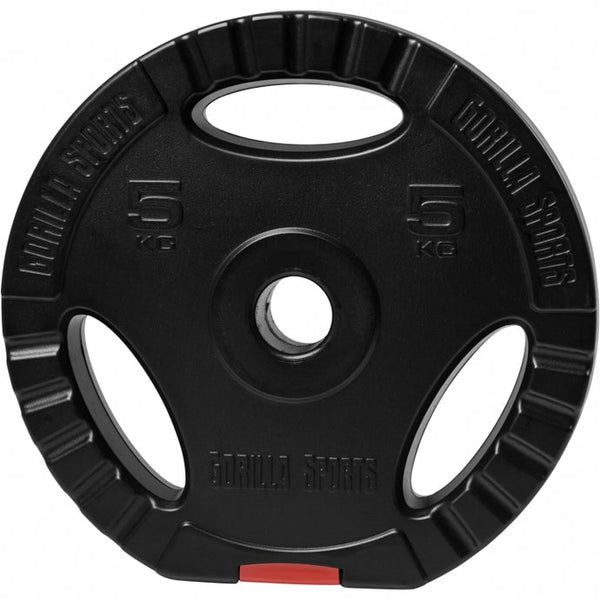 Vægtskive Grip hård plast 5 kg (30 mm) (2. Sortering)