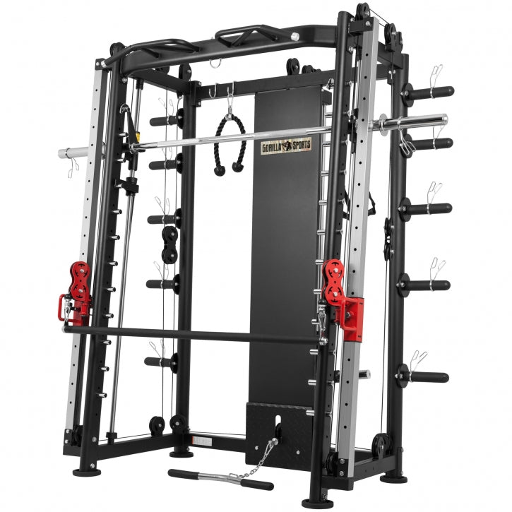 Se Smith Maskine / Komplet Power Rack (skaffevare) hos Billig-fitness.dk