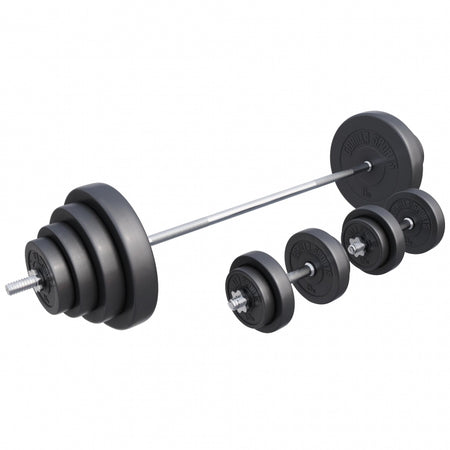 100 kg Vægtsæt inklusive vægtstænger (Stjerneluk)