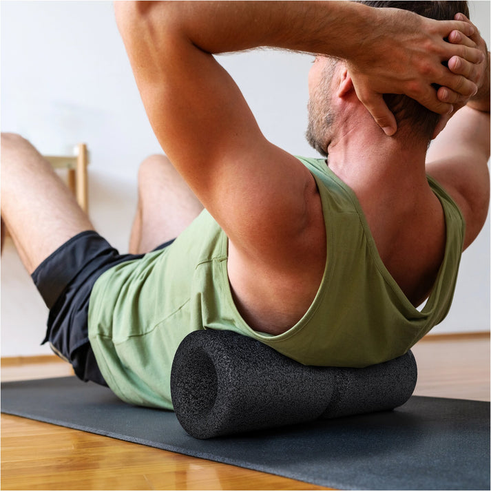 Foam roller 38 cm - med omløbsrille