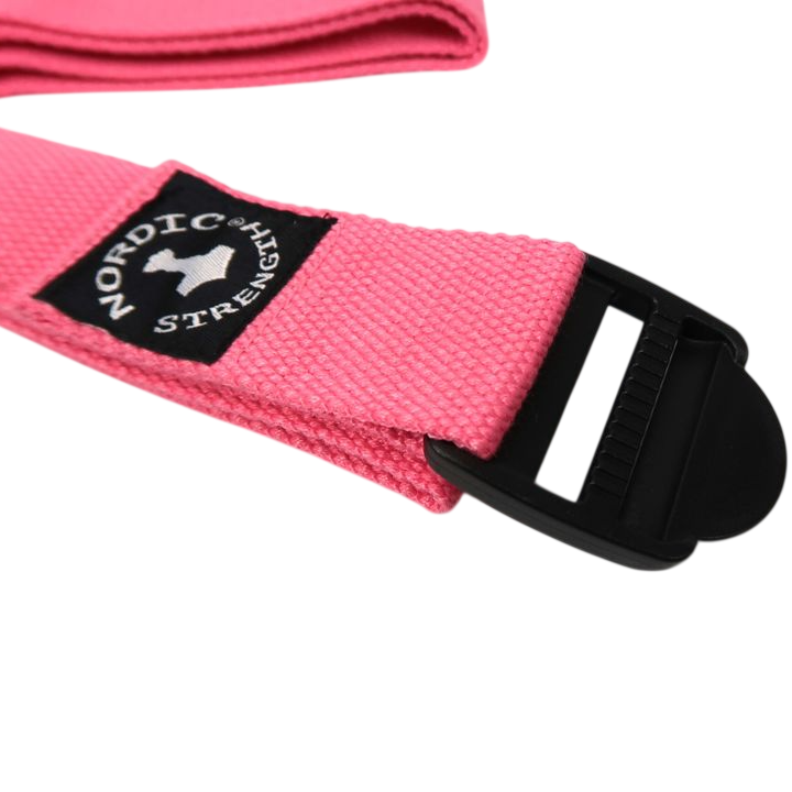 Yogabælte - Pink - Nordic Strength