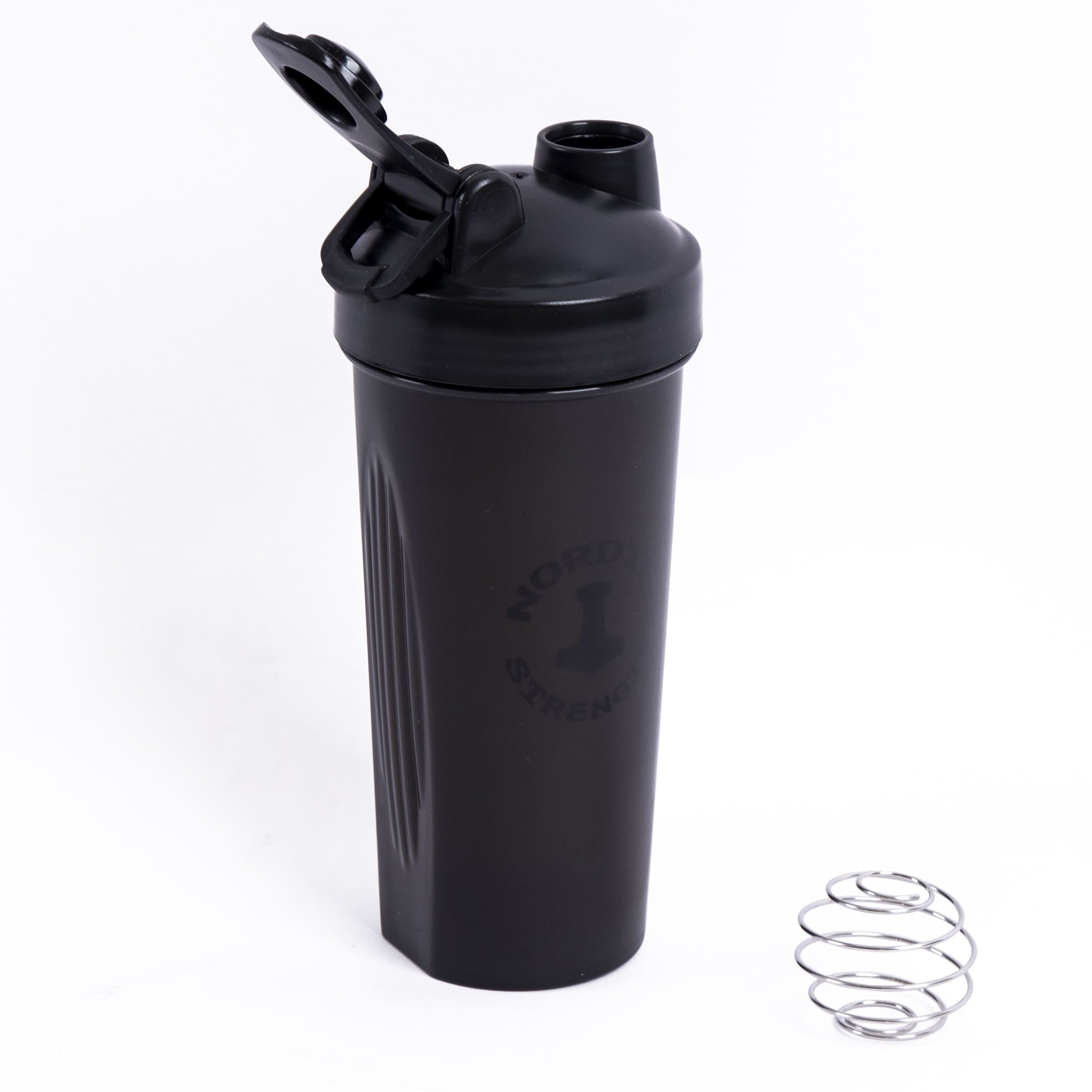 Shaker Pro fra Nordic Strength - med pillerum og proteinrum