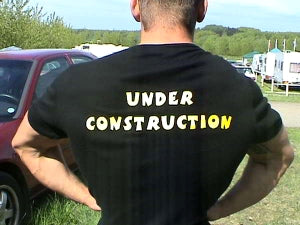 Under Construction T-shirt (M)