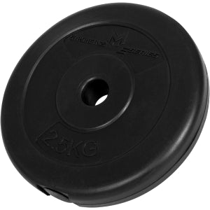 25 mm kunststof vægtskive 10,0 kg