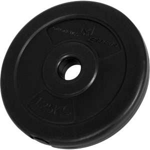 25 mm kunststof vægtskive 10,0 kg