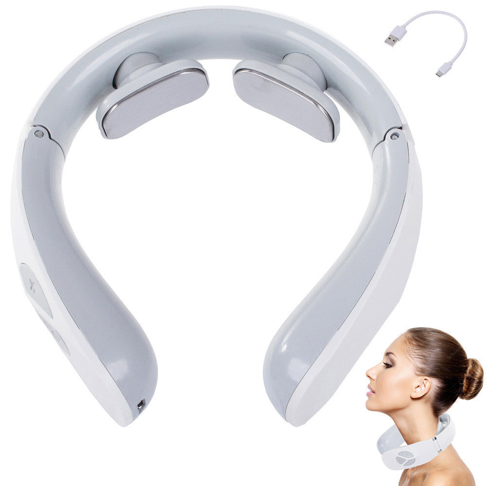 Massageapparat og elektrostimulator til nakke