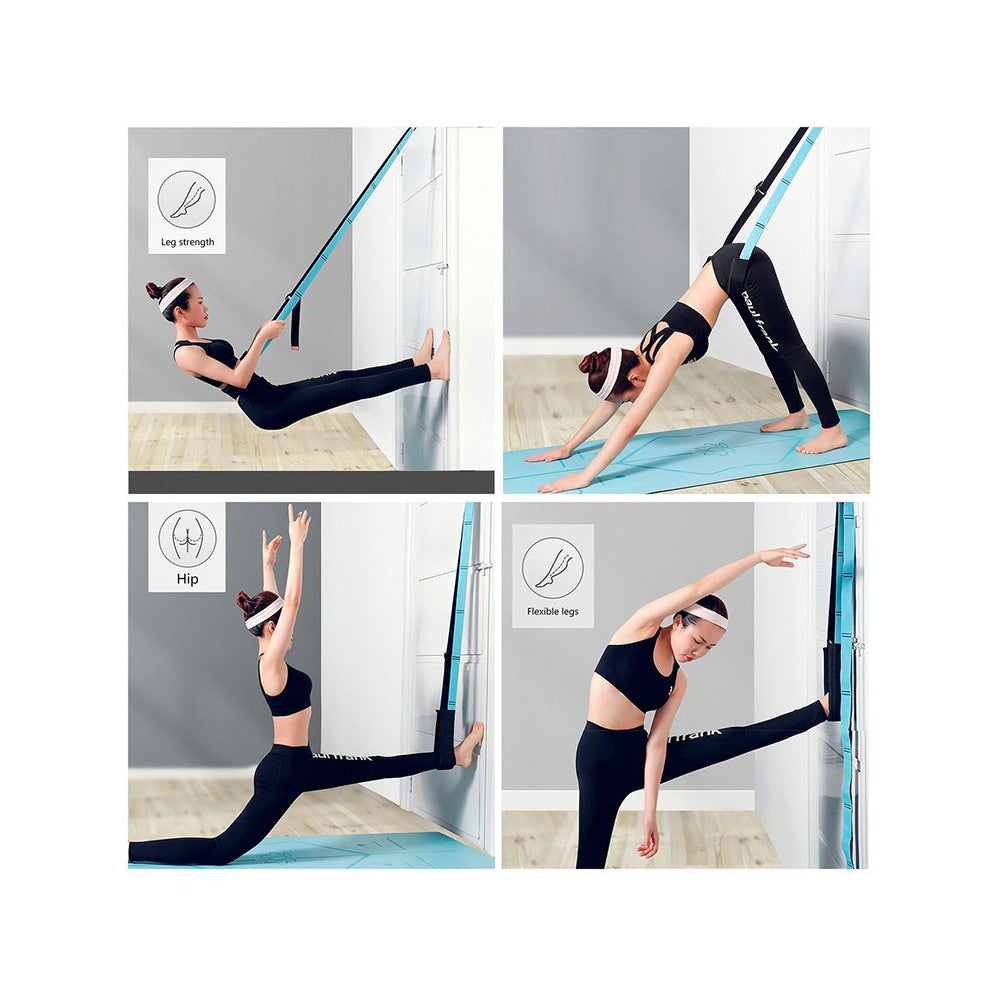 Yoga strap med løkker - Øg din fleksibilitet