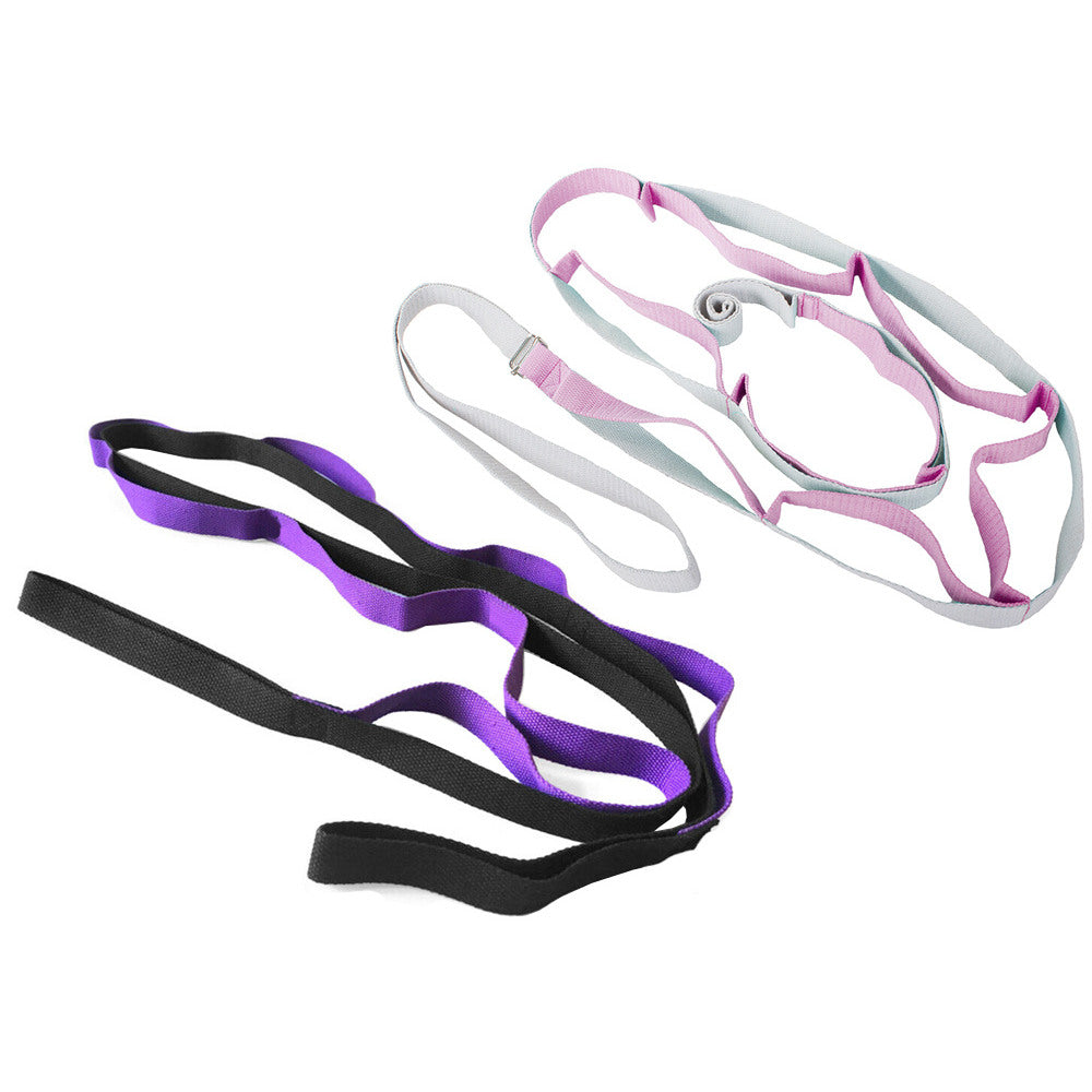 Yoga strap med løkker - Øg din fleksibilitet