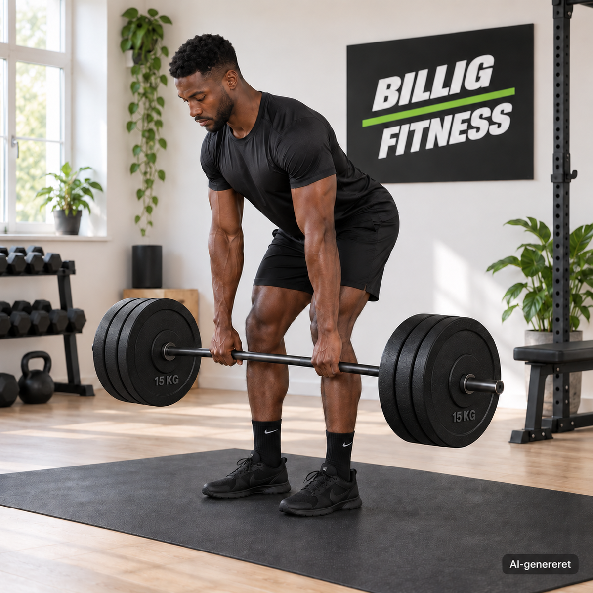 60 kg vægtskivepakke i jern – 30 mm