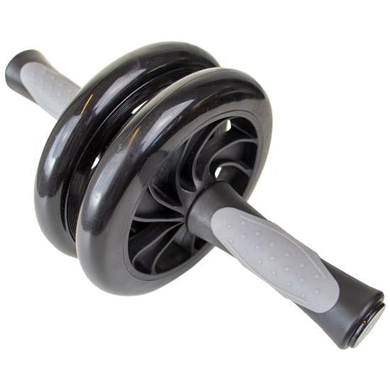 Mavehjul med 2 hjul (Sort)