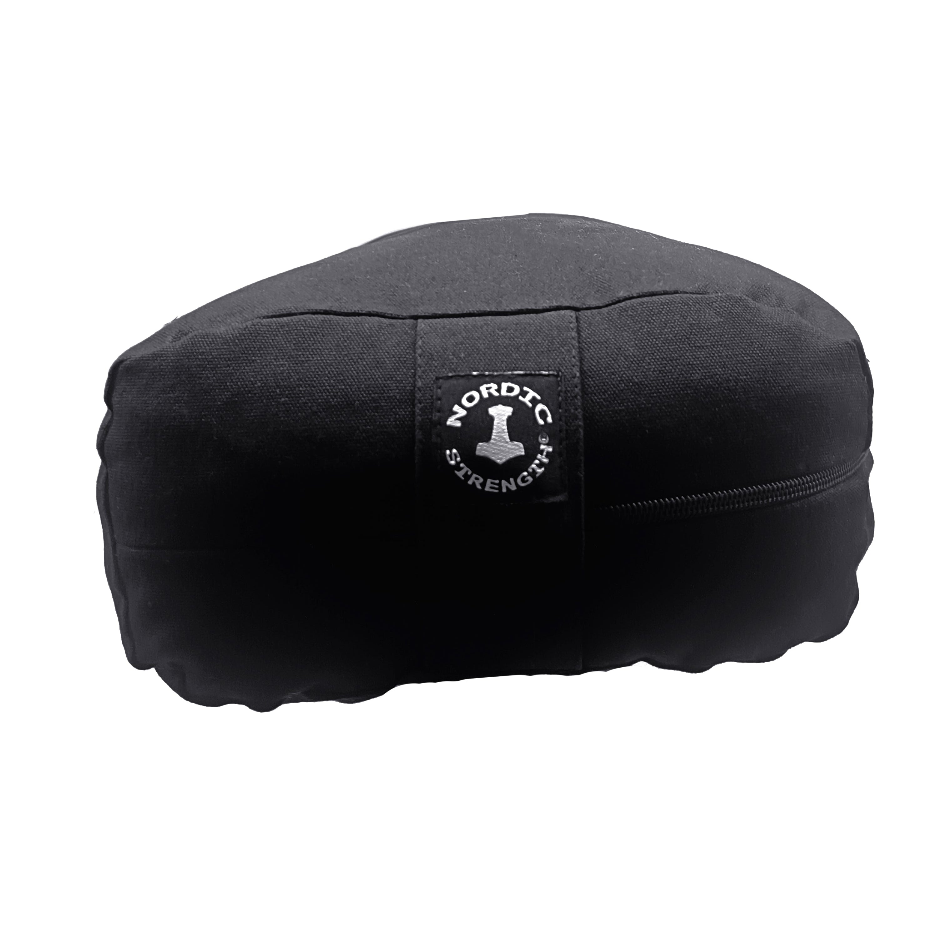 Meditationspude halvmåne (sort) - Nordic Strength