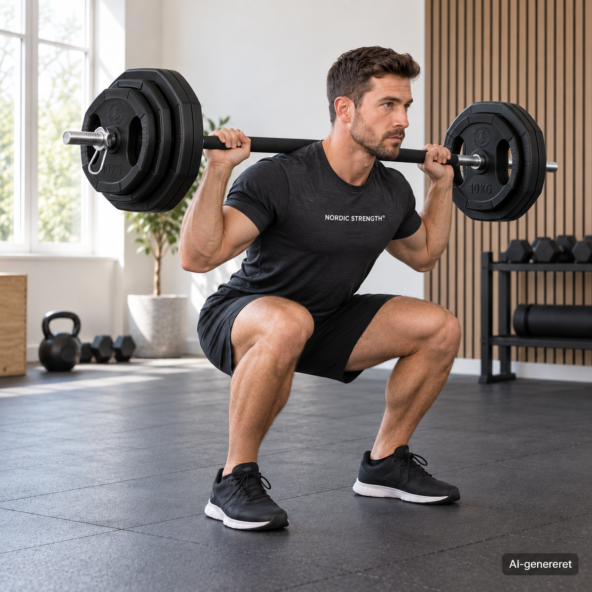 Aerobic vægtstangssæt 37 kg | Nordic Strength