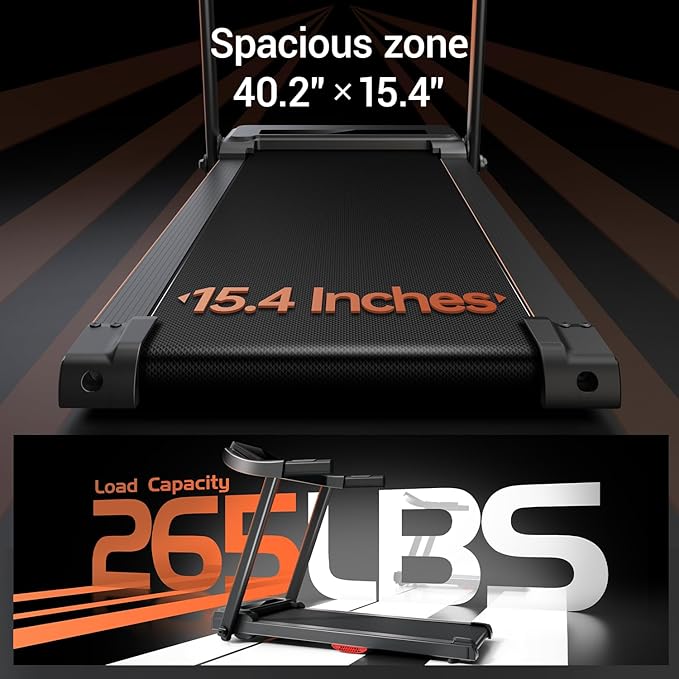 Foldbart løbebånd til hjemmetræning