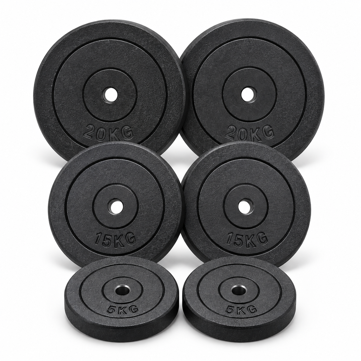 80 kg vægtskivepakke i jern – 30 mm