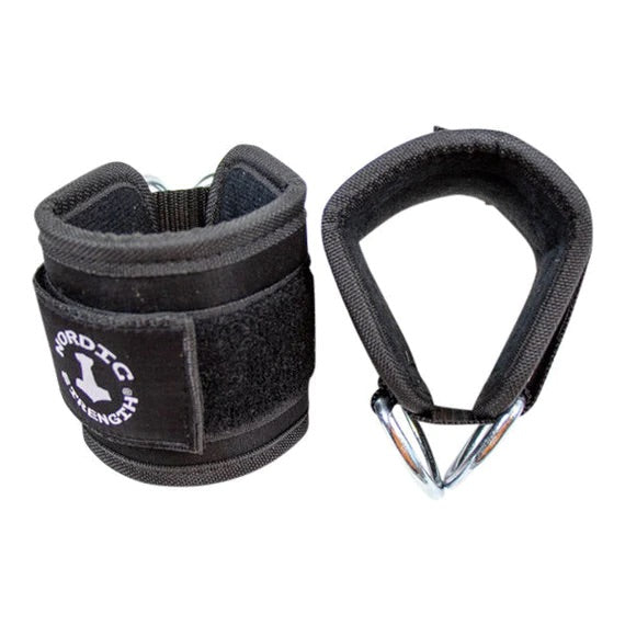 Ankel strop PRO - Sort - Nordic Strength (2 stk)