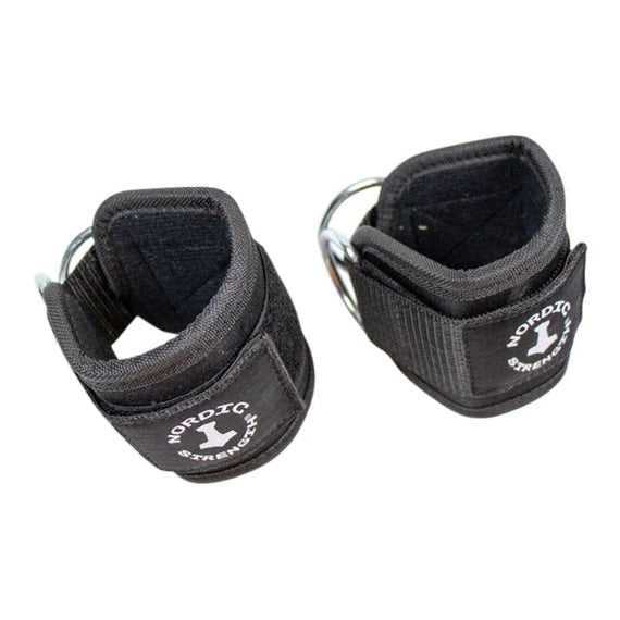 Ankel strop PRO - Sort - Nordic Strength (2 stk)