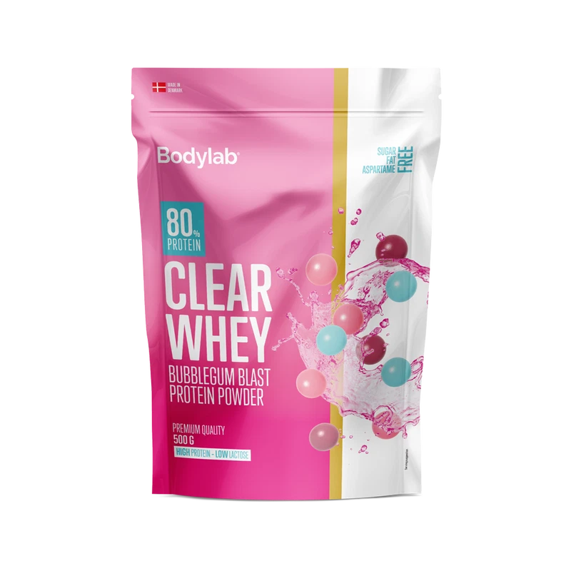 Bodylab Clear Whey Bubblegum Blast 500 g | Proteinpulver