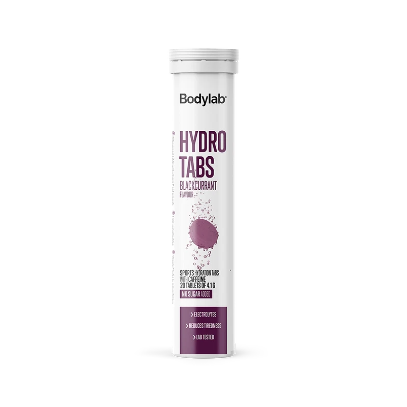 Bodylab Hydro Tabs Blackcurrant 20 stk. | Elektrolytter