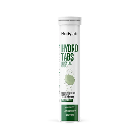Bodylab Hydro Tabs Lemon Lime 20 stk. | Uden koffein