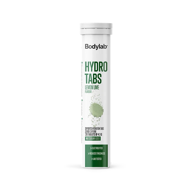 Bodylab Hydro Tabs Lemon Lime 20 stk. | Uden koffein