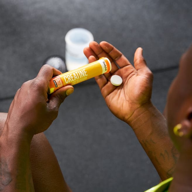 Bodylab Creatine Tabs (18 stk) - Ice Tea Peach