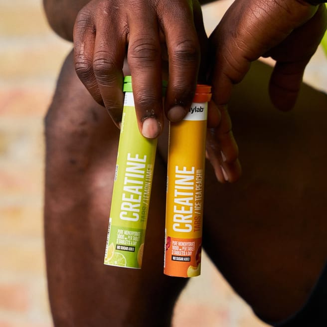 Bodylab Creatine Tabs (18 stk) - Ice Tea Peach