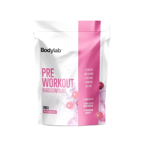 Billede af Bodylab Preworkout 200 g Bubblegum Blast